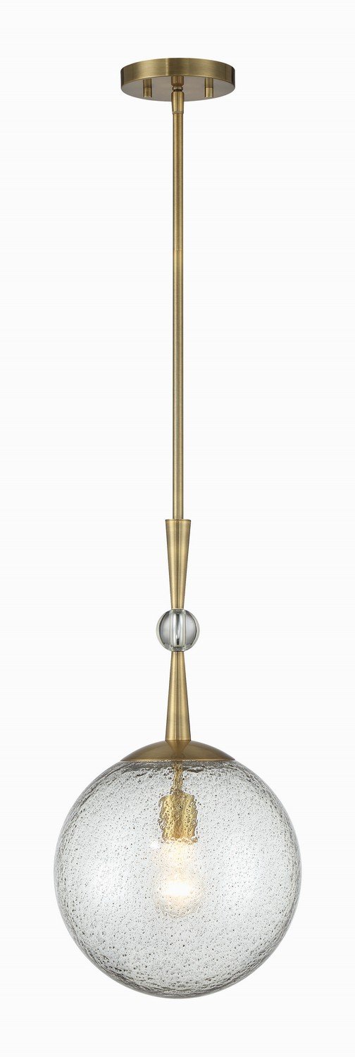 Populuxe Pendant in Oxidized Aged Brass