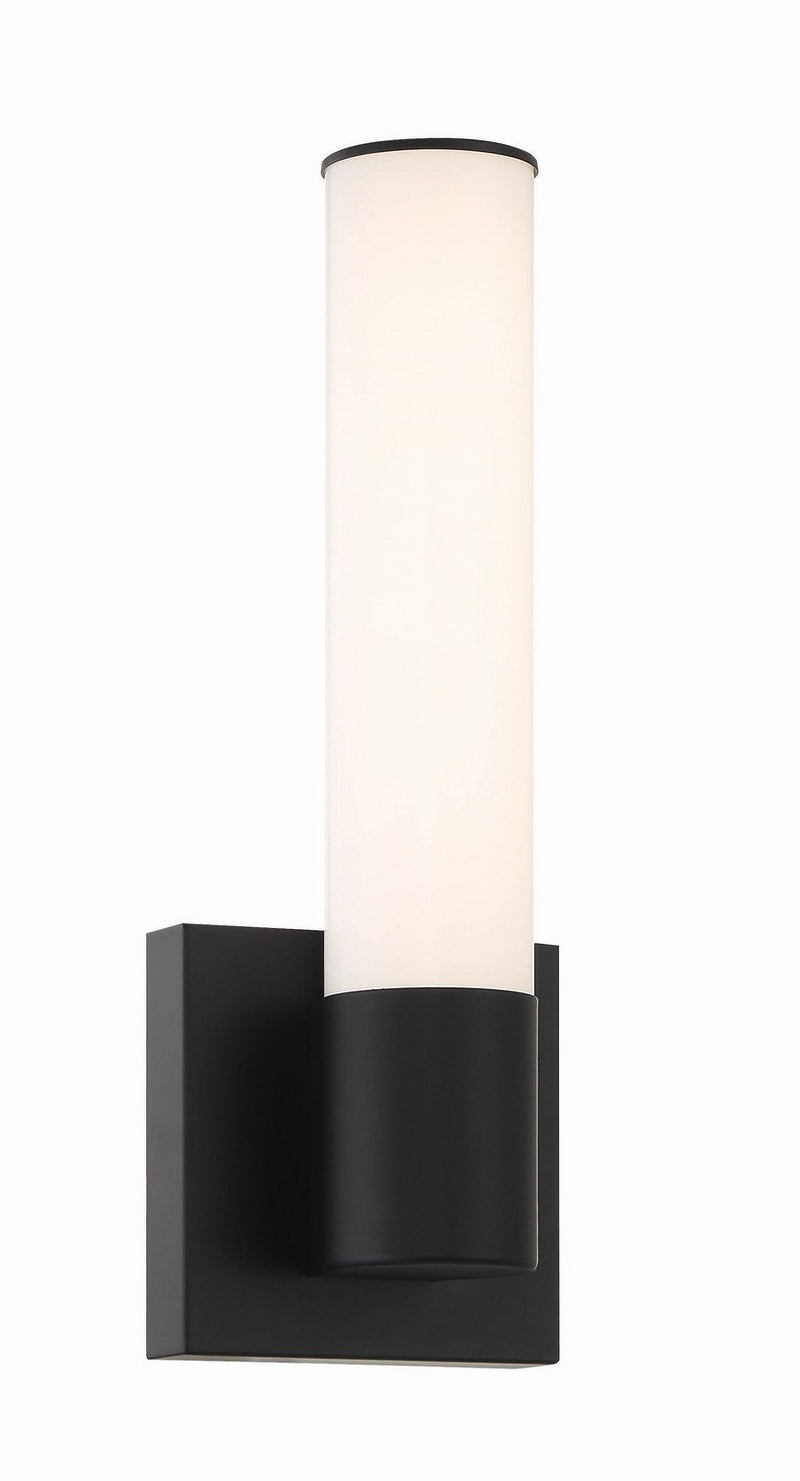 Vantage Cylinder LED Bath Sconce in Coal