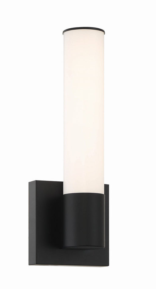 Vantage Cylinder LED Bath Sconce in Coal