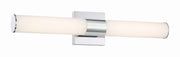 Vantage 24" Cylinder LED Bath Vanity Light in Chrome