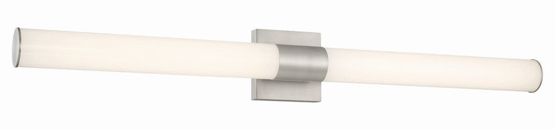 Vantage 36" Cylinder LED Bath Vanity Light in Brushed Nickel