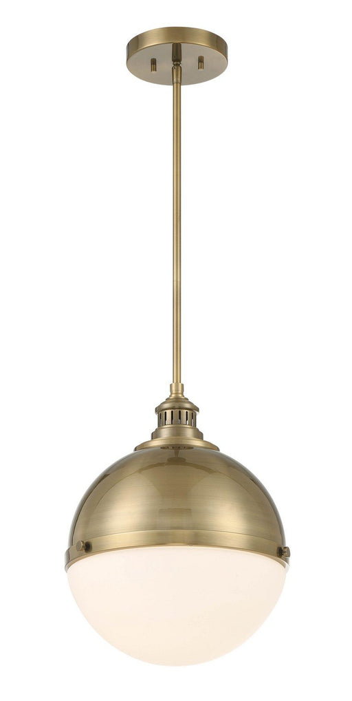 Vorey 13" Pendant in Oxidized Aged Brass