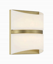 Velaux Large LED Wall Sconce in Soft Brass