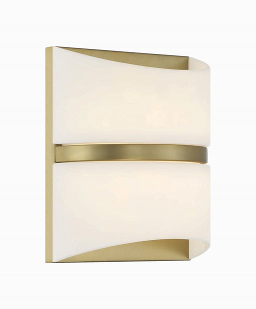 Velaux Large LED Wall Sconce in Soft Brass