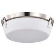 Rowen 3-Light Flush Mount in Brushed Nickel