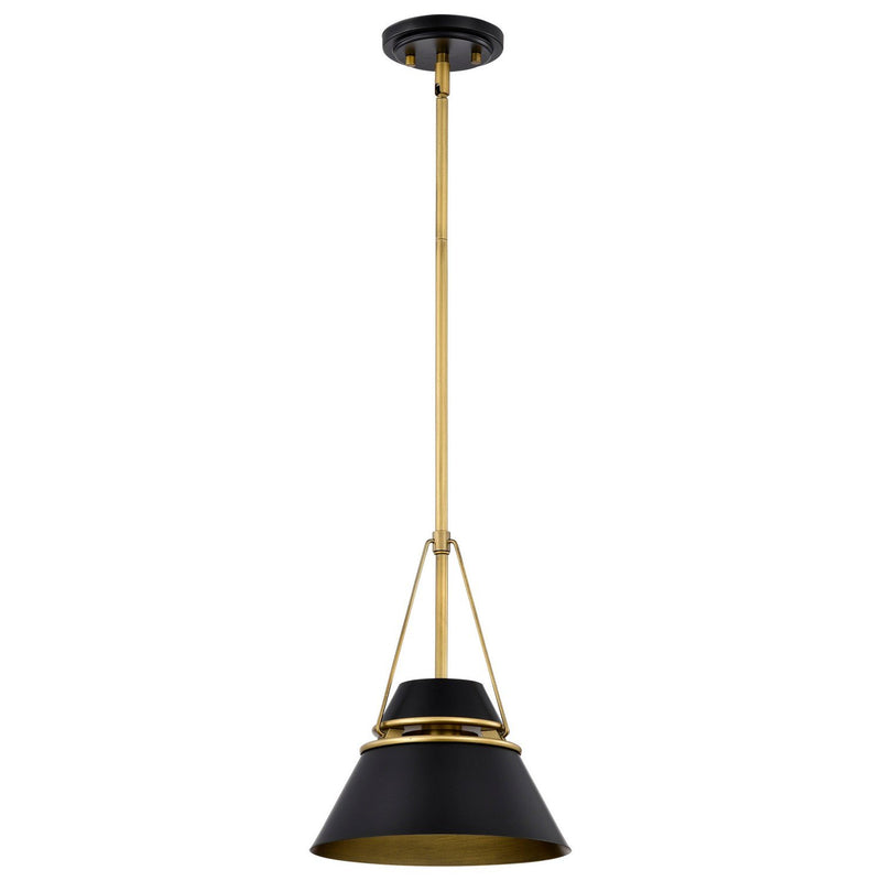Adina 10" Mini Pendant in Matte Black