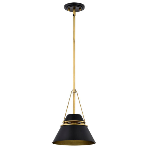 Adina 10" Mini Pendant in Matte Black