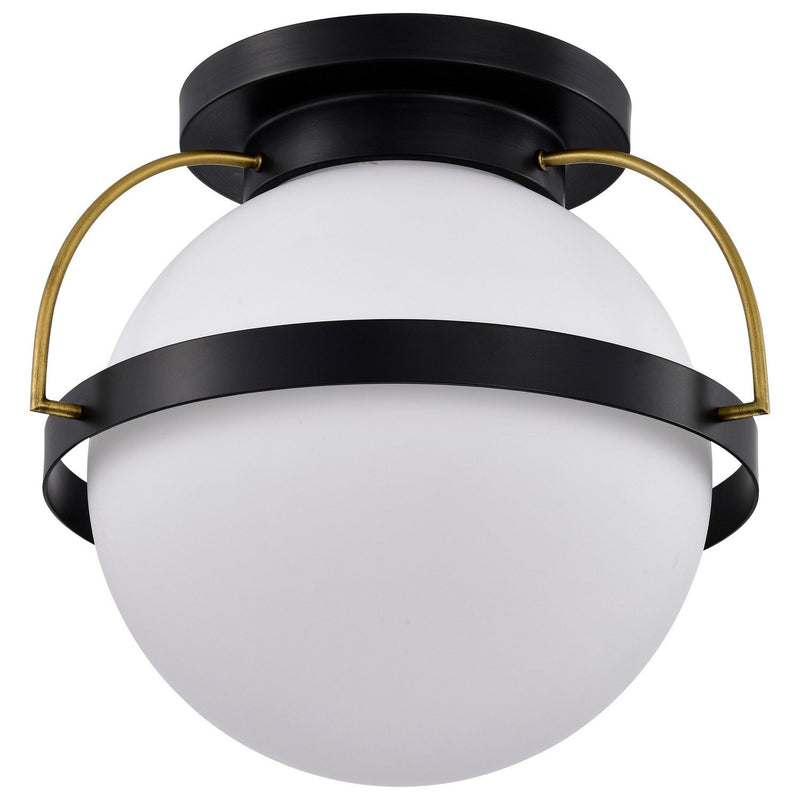 Lakeshore 18" Flush Mount in Matte Black