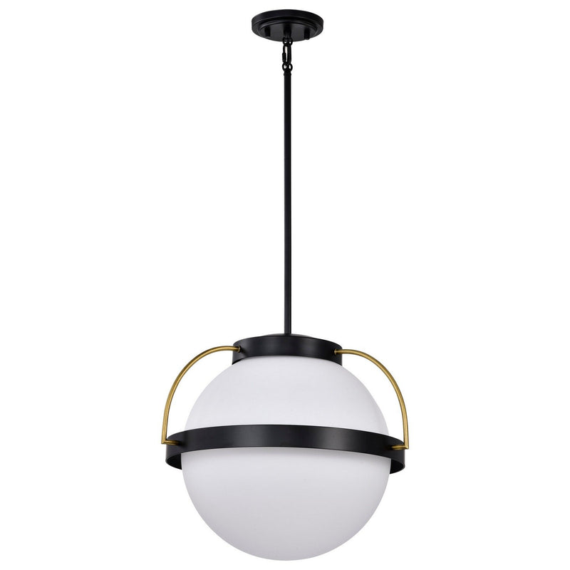 Lakeshore 13" Pendant in Matte Black