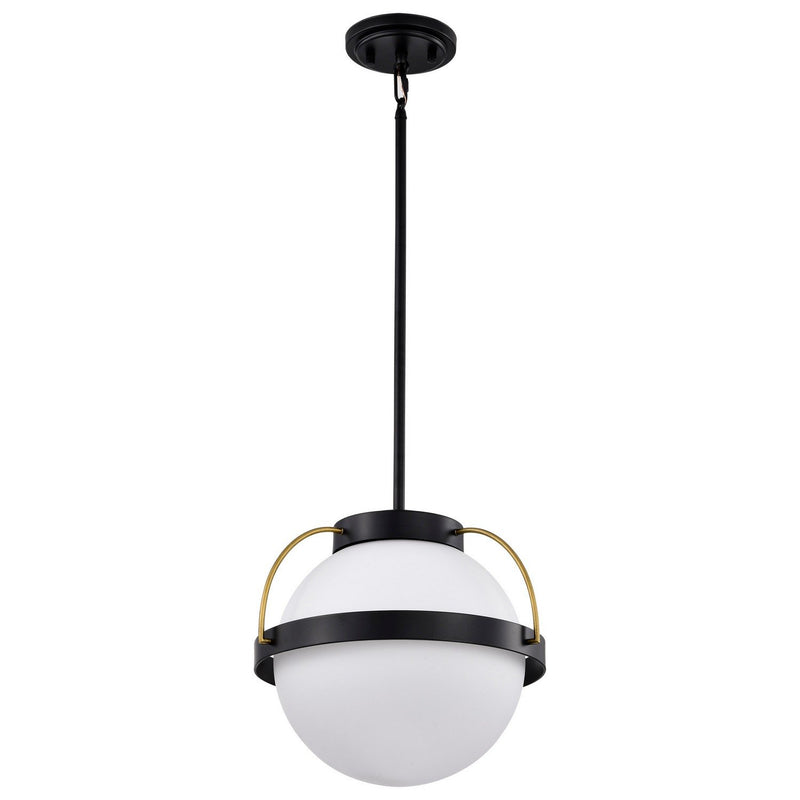 Lakeshore 18" Pendant in Matte Black