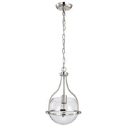 Amado Pendant in Polished Nickel