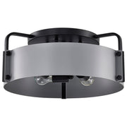 Altos 4-Light Semi-Flush Mount in Matte Gray