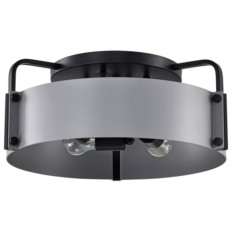 Altos 4-Light Semi-Flush Mount in Matte Gray