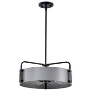 Altos 4-Light Pendant in Matte Gray