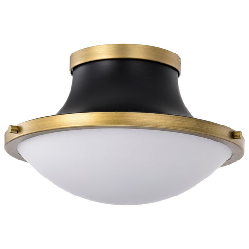 Lafayette Flush Mount in Matte Black