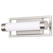 Canal 12" LED Bath Vanity Light in Brushed Nickel