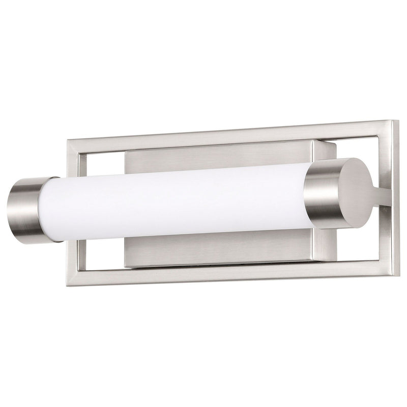 Canal 12" LED Bath Vanity Light in Brushed Nickel