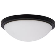 Button 11" Color-Selectable LED Flush Mount in Matte Black