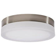 Pi 11" Color-Selectable LED Flush Mount in Brushed Nickel
