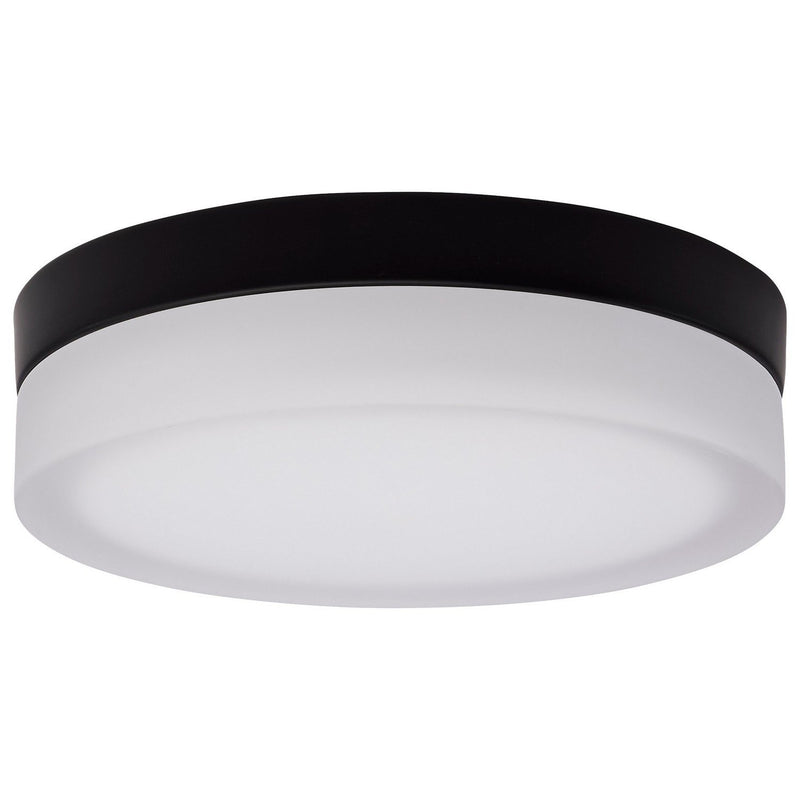 Pi 9" LED Flush Mount in Matte Black