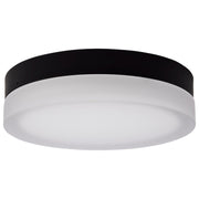 Pi 11" Color-Selectable LED Flush Mount in Matte Black