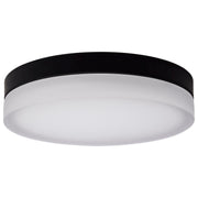 Pi 14" LED Flush Mount in Matte Black