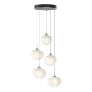 Ume 5-Light Pendant in Sterling - 131123-SKT-STND-85-FD0710 by Hubbardton Forge