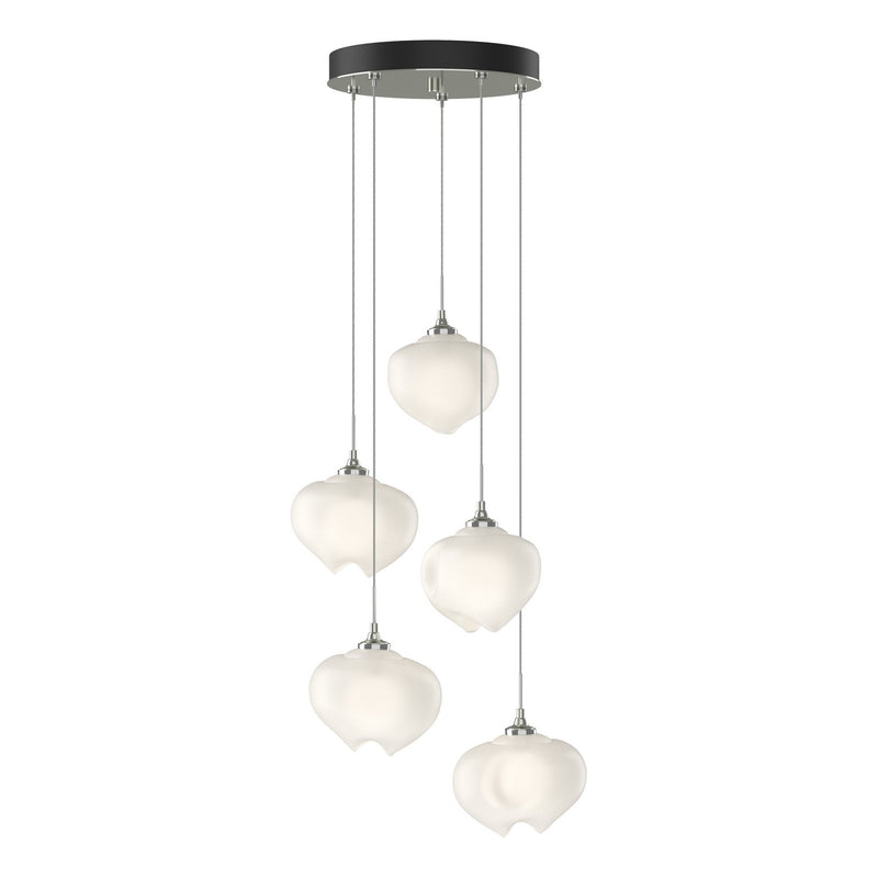 Ume 5-Light Pendant in Sterling - 131123-SKT-STND-85-FD0710 by Hubbardton Forge