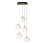 Ume 5-Light Pendant in Modern Brass - 131123-SKT-STND-86-FD0710 by Hubbardton Forge