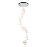 Chrysalis 9-Light Large Crystal Pendant in Vintage Platinum - 131141-SKT-STND-82-WP0755 by Hubbardton Forge