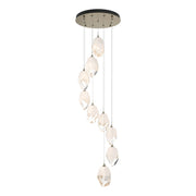 Chrysalis 9-Light Large Crystal Pendant in Soft Gold - 131141-SKT-STND-84-WP0755 by Hubbardton Forge
