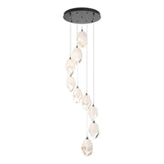 Chrysalis 9-Light Large Crystal Pendant in Ink - 131141-SKT-STND-89-WP0755 by Hubbardton Forge