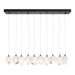 Chrysalis 10-Light Small Crystal Pendant in Ink - 131143-SKT-STND-89-WP0754 by Hubbardton Forge