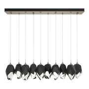 Chrysalis 10-Light Large Crystal Pendant in Soft Gold - 131144-SKT-STND-84-BP0755 by Hubbardton Forge