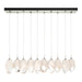 Chrysalis 10-Light Large Crystal Pendant in Sterling - 131144-SKT-STND-85-WP0755 by Hubbardton Forge