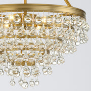 Calypso 6 Light 20" Pendant in Vibrant Gold