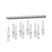 Link 10-Light Blown Glass Pendant in Vintage Platinum - 131200-SKT-STND-82-YG0434 by Hubbardton Forge