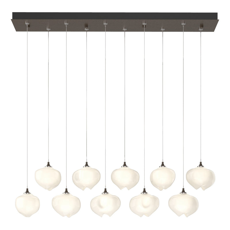 Ume 10-Light Pendant in Bronze - 131203-SKT-STND-05-FD0710 by Hubbardton Forge