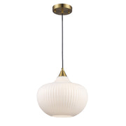 Aristo 12" Pendant in Antique Gold