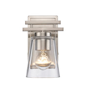 Iris 1-Light 6.5" Bath Sconce in Brushed Nickel