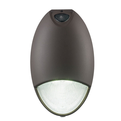 Emergency 10.5" LED Bulkhead Light in Bronze