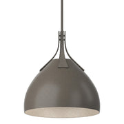 Summit Pendant in Dark Smoke with Dark Smoke Accent - 134502-SKT-MULT-07-07 by Hubbardton Forge