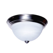 Browns 2-Light 11.25" Flush Mount in Brushed Nickel