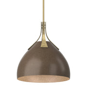Summit Pendant in Modern Brass with Bronze Accent - 134502-SKT-MULT-86-05 by Hubbardton Forge