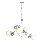 Sprig 4-Light 42" Chandelier in Vintage Platinum