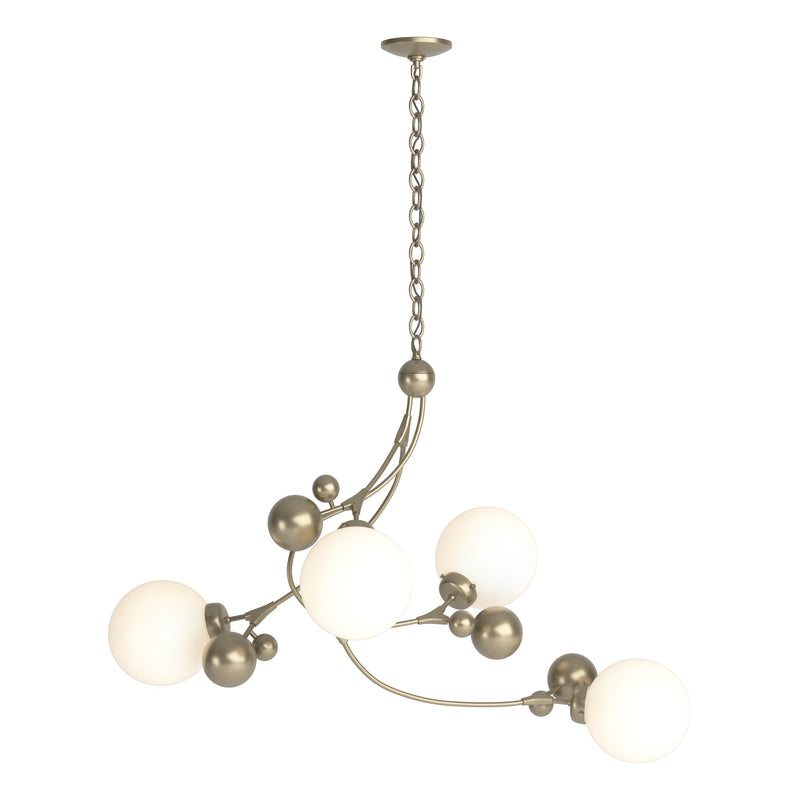 Sprig 4-Light 42" Chandelier in Soft Gold