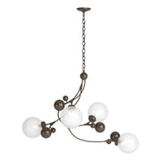 Sprig 4-Light 42" Chandelier in Bronze