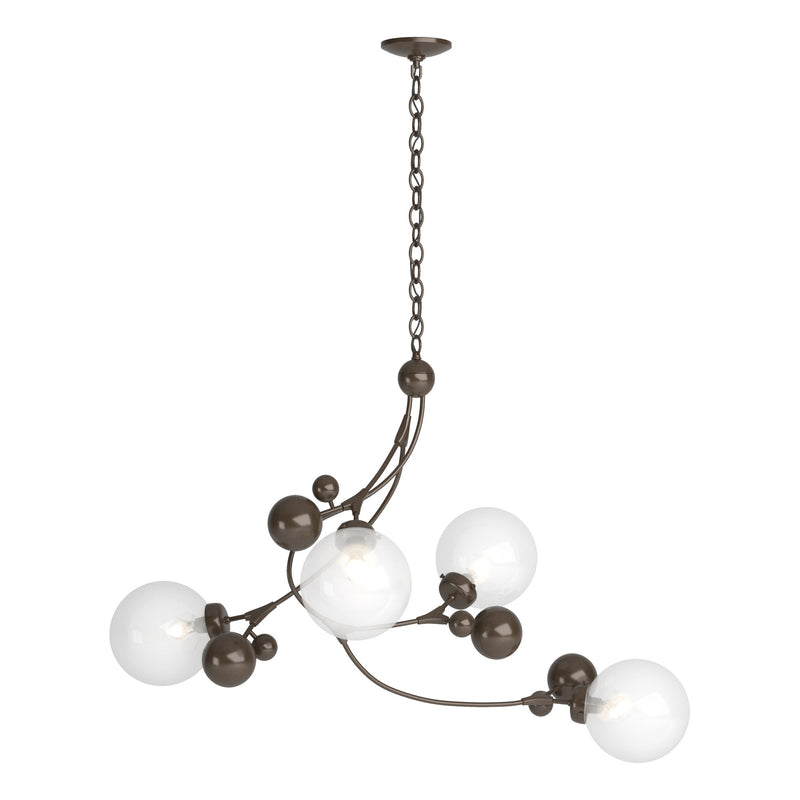 Sprig 4-Light 42" Chandelier in Bronze