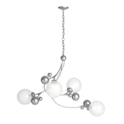Sprig 4-Light 42" Chandelier in Vintage Platinum