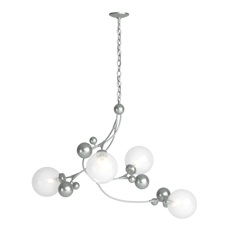 Sprig 4-Light 42" Chandelier in Vintage Platinum